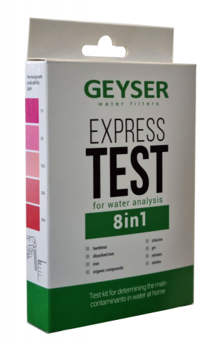 Ekspress tests Geyser 8 parametri